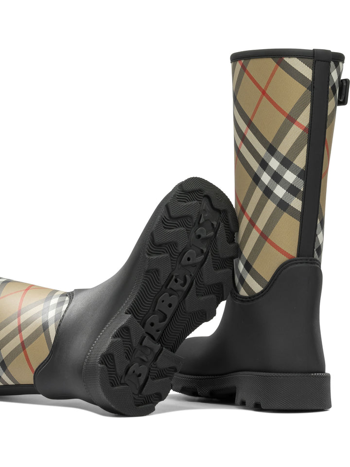 Burberry Marsh Stamp High Boots and Ankle Boots - Black | 60ee11c85ee8dd052da04a63b8289b79fd962b71
