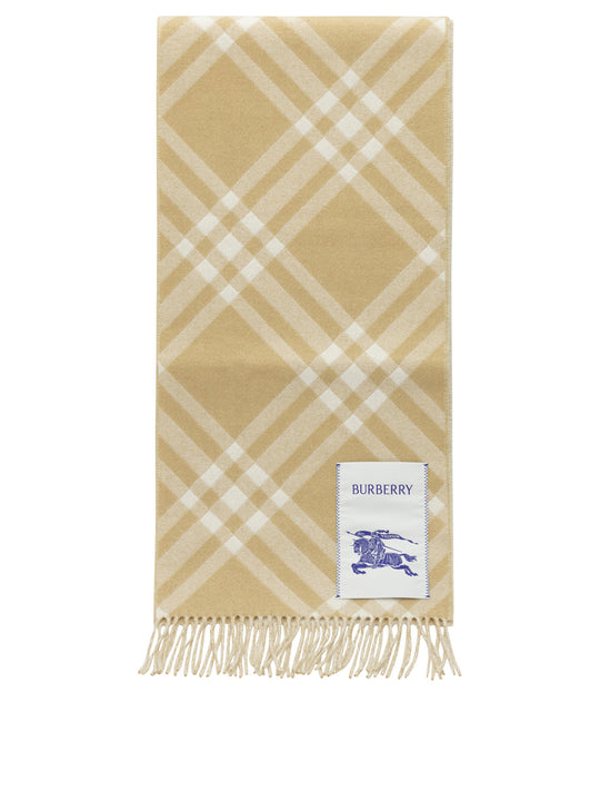 Check Sciarpe & Foulard Beige