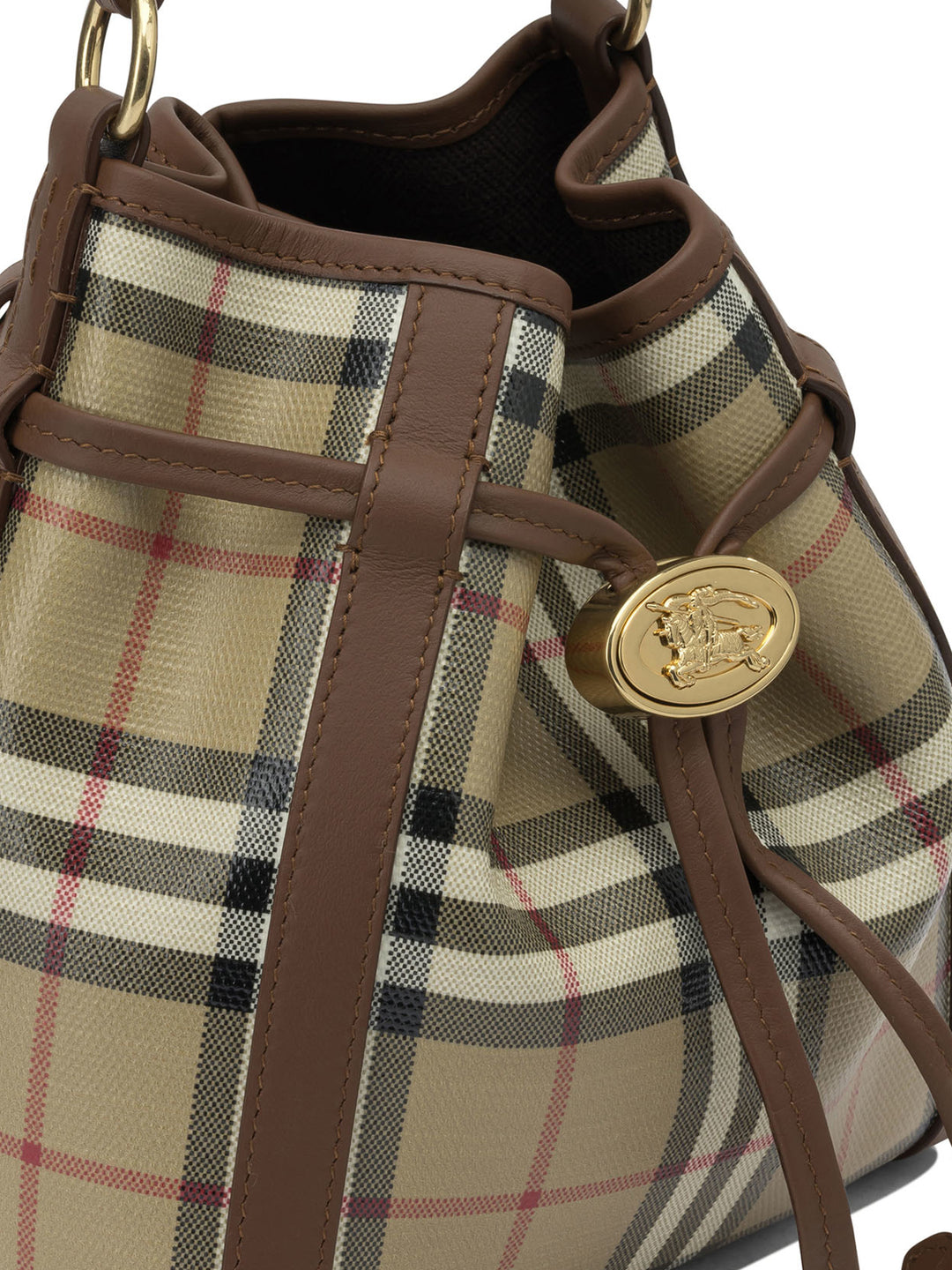 Burberry Check Shoulder Bags - Beige | 184dd95c8b9f774e3454534dfb5dd6f5f0a7ad40