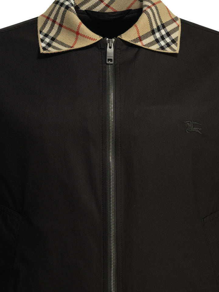 Burberry Harrington Glenfields Jackets and Coats - Black | 2f9bd1e54276cf4004b16b9c2eecc6455c7c2834