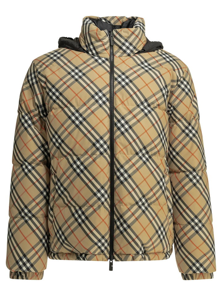 Burberry Snowdon Check Reversible Jackets and Coats - Beige | 29728ed5a349afaa45b8ed9aaca8f670fc8cf549