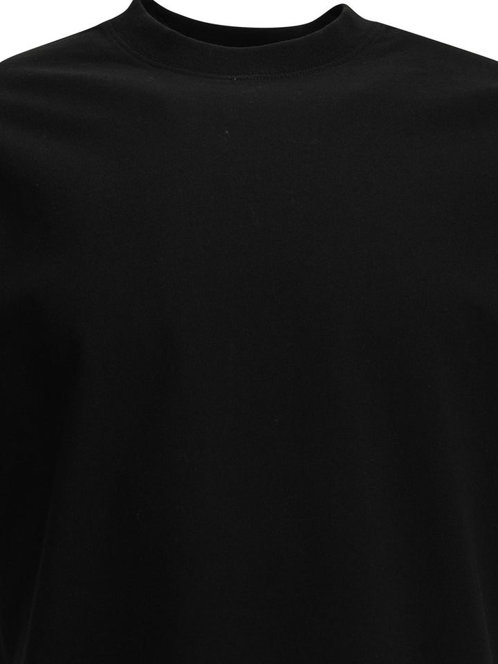 Burberry Crewneck T-Shirt With Appliqué T-shirts - Black | 5d9fb11edfa63d39931b1109274ff64b4d5b8b3c