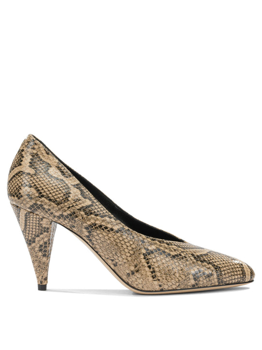 Heeled Shoes Beige