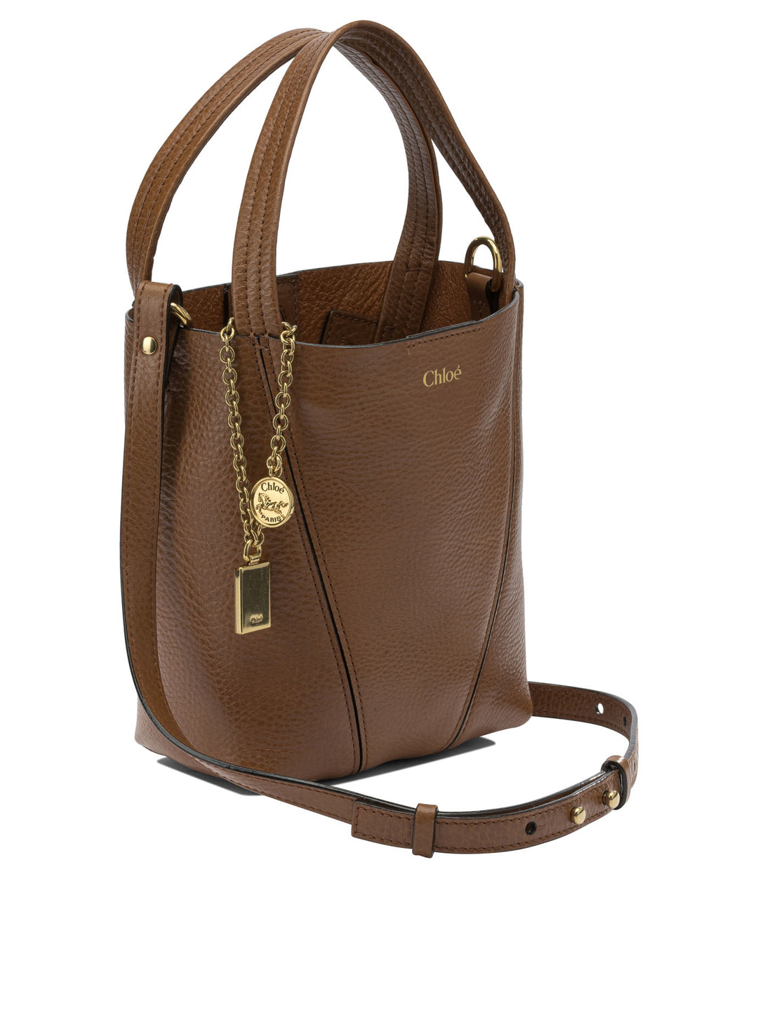 Chloé Spin Handbags - Brown | 713fdbaf92bbeb61b21a9d4247f2e04e7dc2b2a0