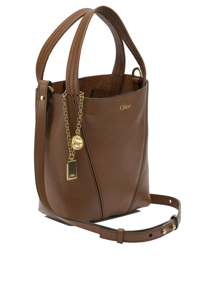 Chloé Spin Handbags - Brown | 713fdbaf92bbeb61b21a9d4247f2e04e7dc2b2a0