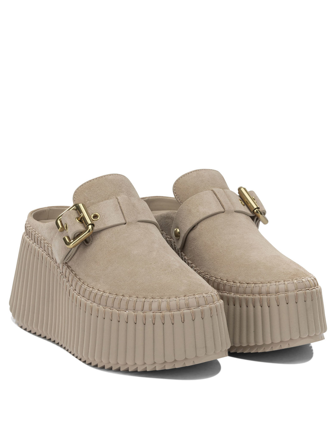 Chloé Nama Heeled shoes - Beige | f2c57c822c886ebff7a4ee5c437d1f20e12e4b06