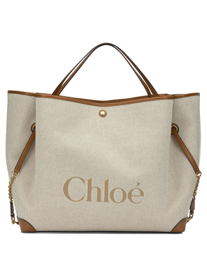 Chloé Clover Shoulder Bags - Brown | e0698aba882bad64136ae09c75b9aaa1dcdbd88d