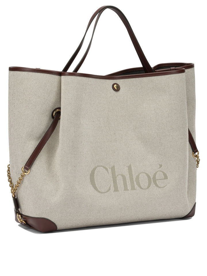 Chloé Clover Shoulder Bags - Beige | b9c976cec5603c413c2a7382fa8d0eb9fe33e7d1