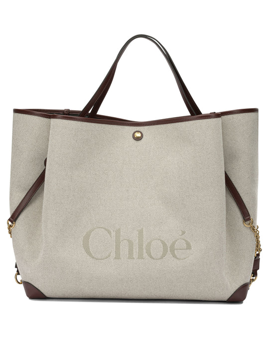Clover Shoulder Bags Beige