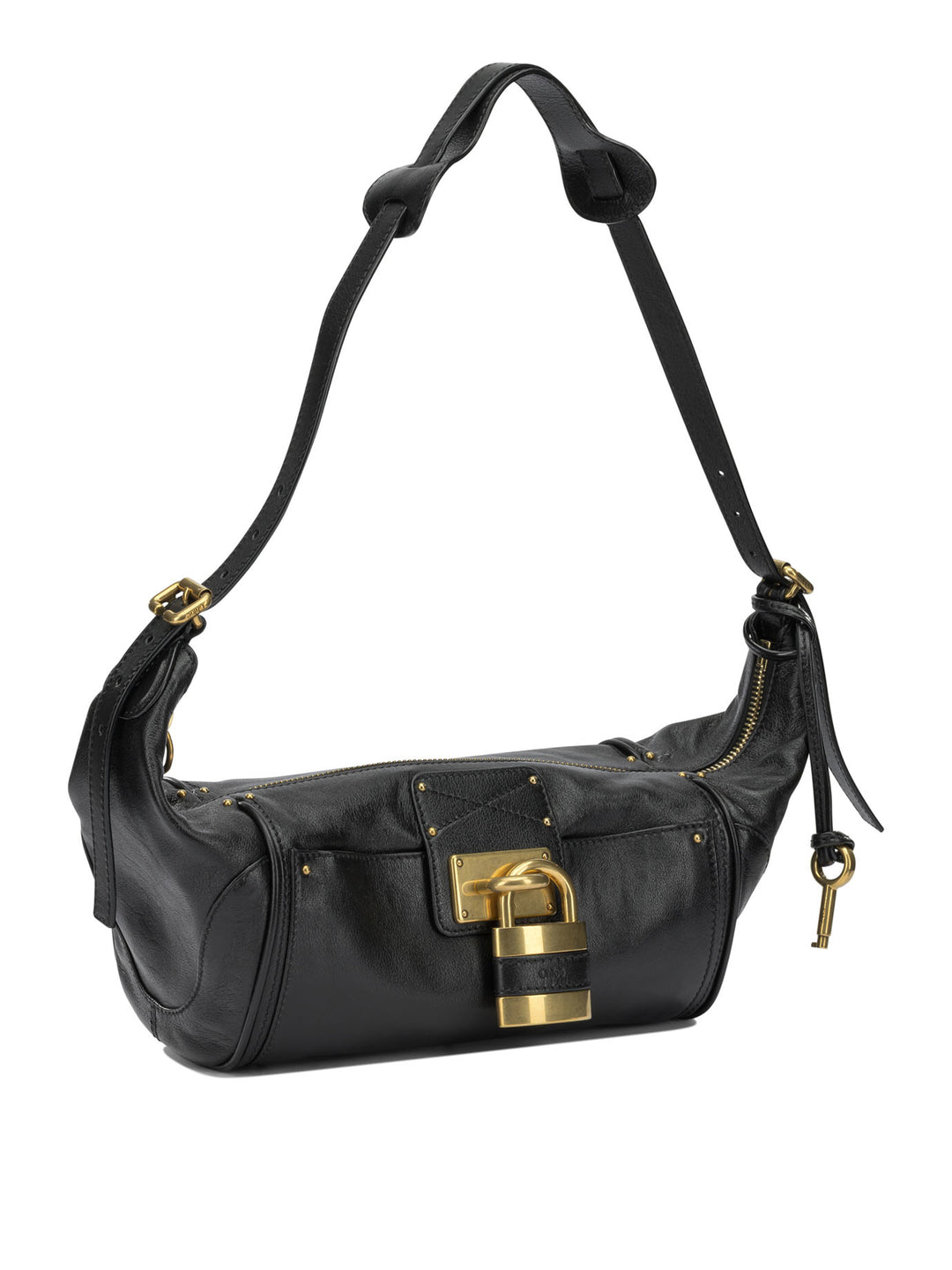 Chloé Paddington Shoulder Bags - Black | 274b14b028b3d1d73dd0cb3e6cde811fc92bb689