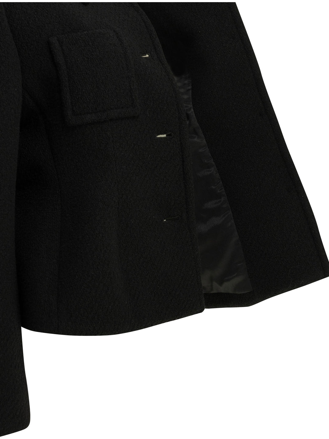 Chloé Wool Blazer Jackets and Coats - Black | 67c70cb1f70bd0a76b6e0ab435680d60620e7cde