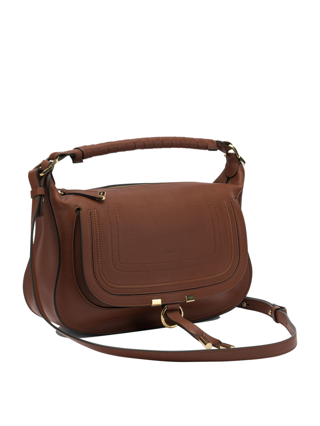 Chloé Marcie Handbags - Brown | c9706079bfc27ccc10b7866d83bb585017ad1c46