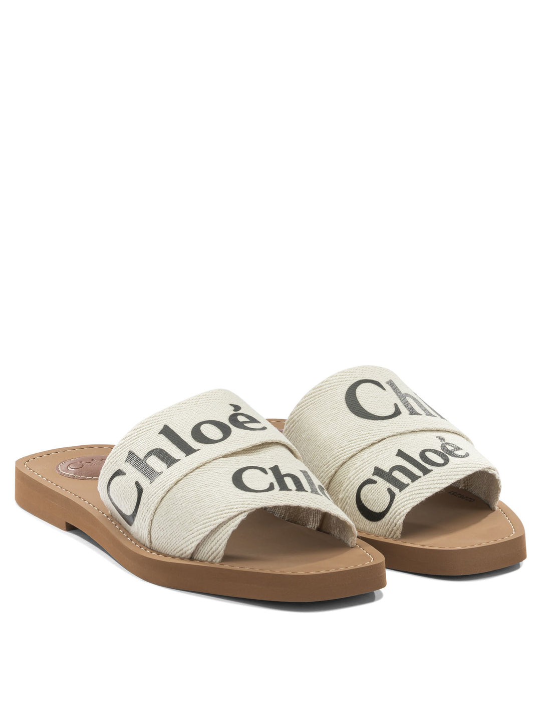 Chloé Woody Sandals - White | 6fea3dd45c75c87b84f4e91d2026547341c63e6a