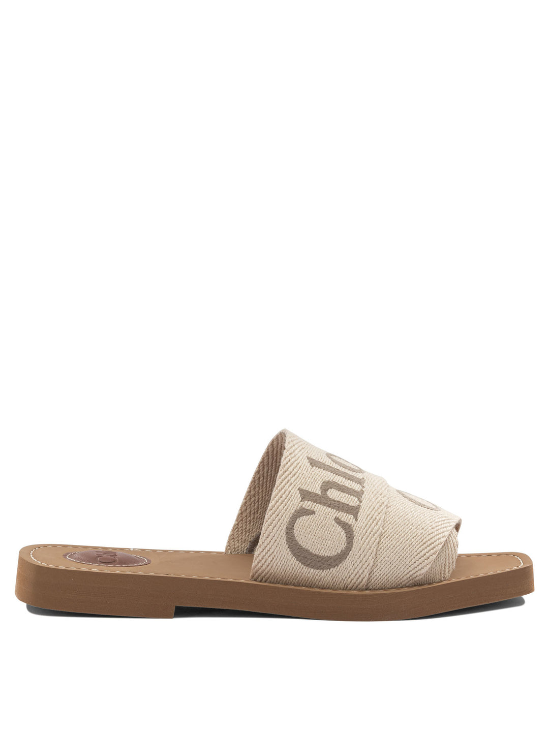 Chloé Woody Sandals - Beige | 6001f58c747c07dbb206af605df539631d91dc60