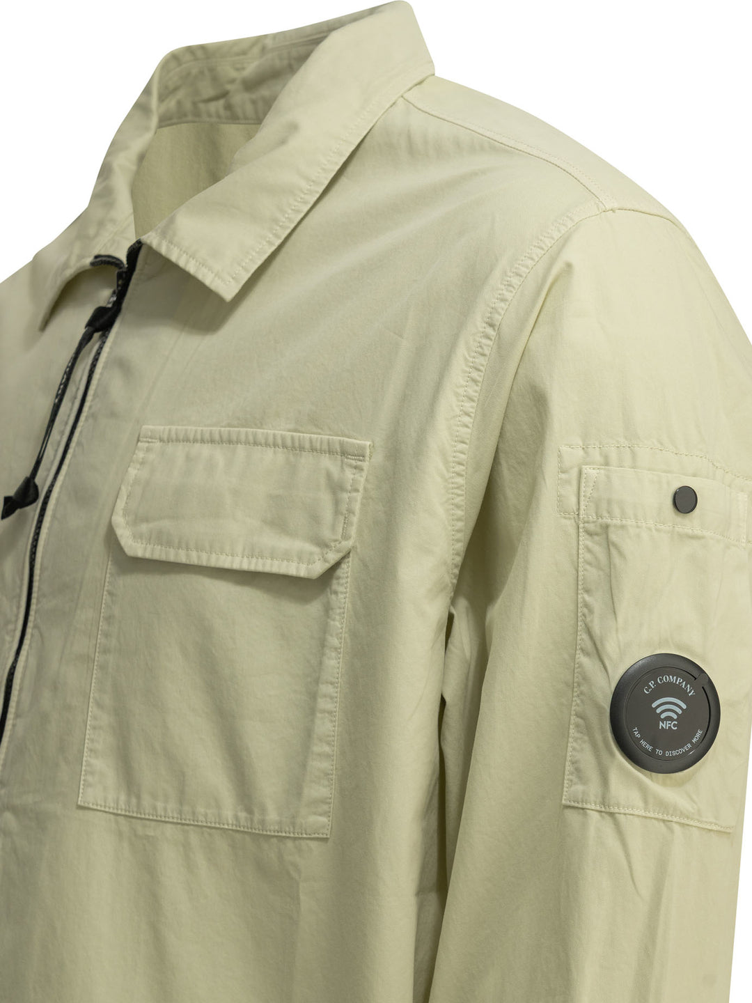 C.P. Company Organic Gabardine Jackets and Coats - Beige | b5a3ee006d63617734f1423525cc092af5ab773c
