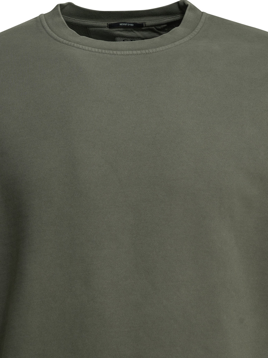 C.P. Company Crewneck Sweatshirt With Logo Sweatshirts - Green | ff45a224b5432ec1787b22c05c0d0cfcff3850e9