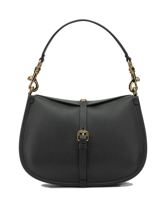 Pony Shoulder Bags Black