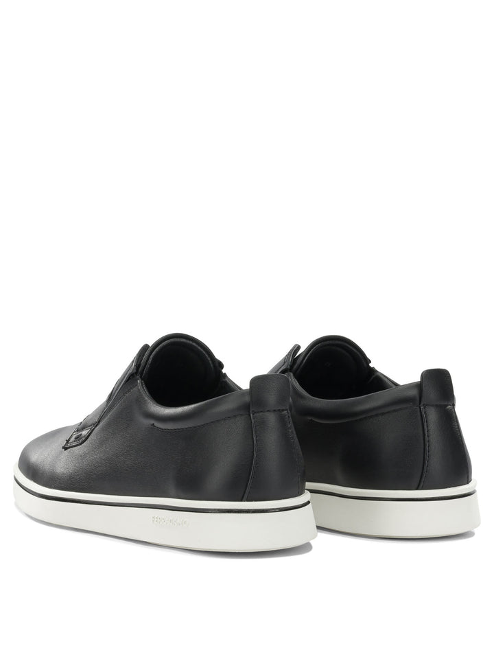 Ferragamo Alfie Sneakers & Slip-On - Black | 4cb96f6e3ab888973ea9da51e9dbbe07aa62734b