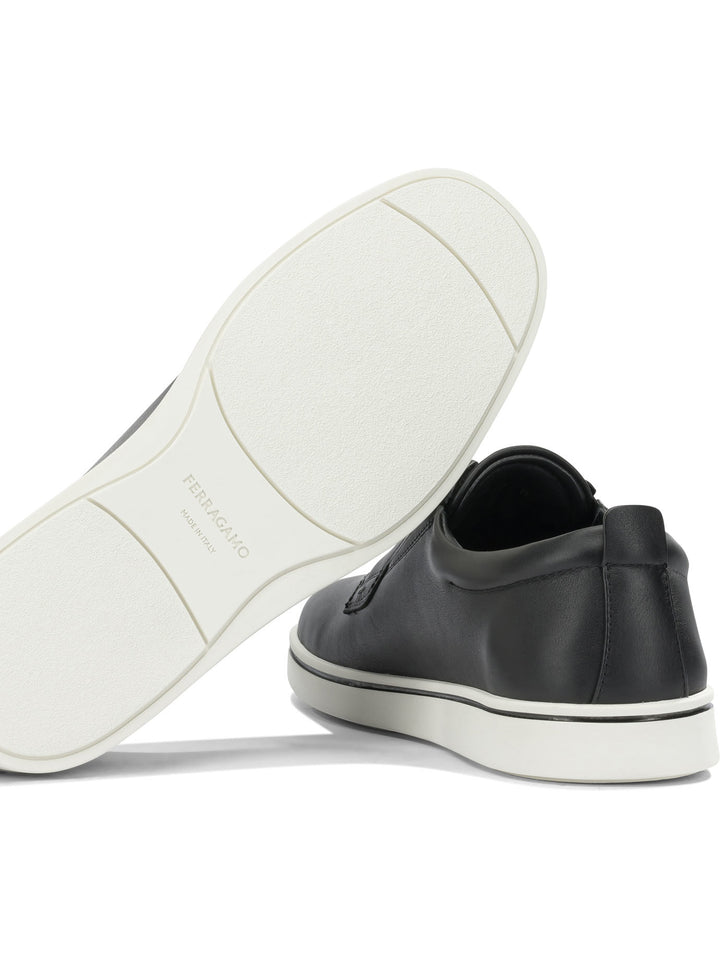 Ferragamo Alfie Sneakers & Slip-On - Black | 209339bad8e46ae92b1140626b46046835faa47f