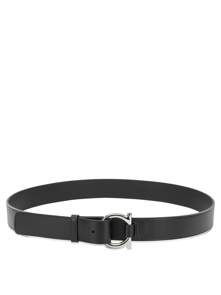 Ferragamo Gancini Belts - Black | 3e265e7776bc7254452ad5937dde0df10c783873