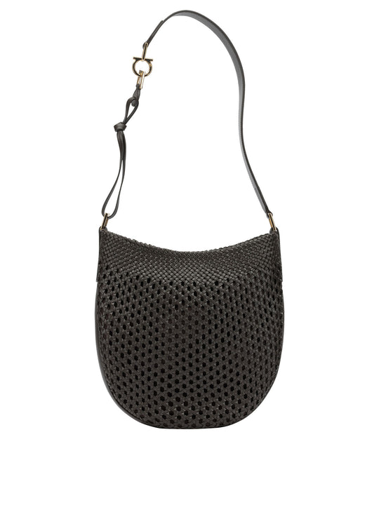 Hobo Smile Shoulder Bags Brown