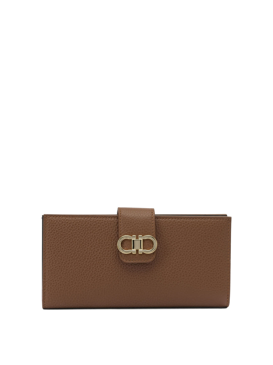 Ferragamo Gancini Continental Wallets & Card holders - Brown | 6b30a2186f7c8112060a8e210642c75473776ef2