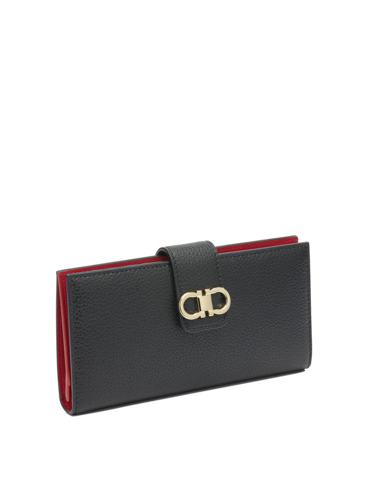 Ferragamo Gancini Wallets & Card holders - Black | 5a68fba5c777302c6f161c525a658213cfd4081d