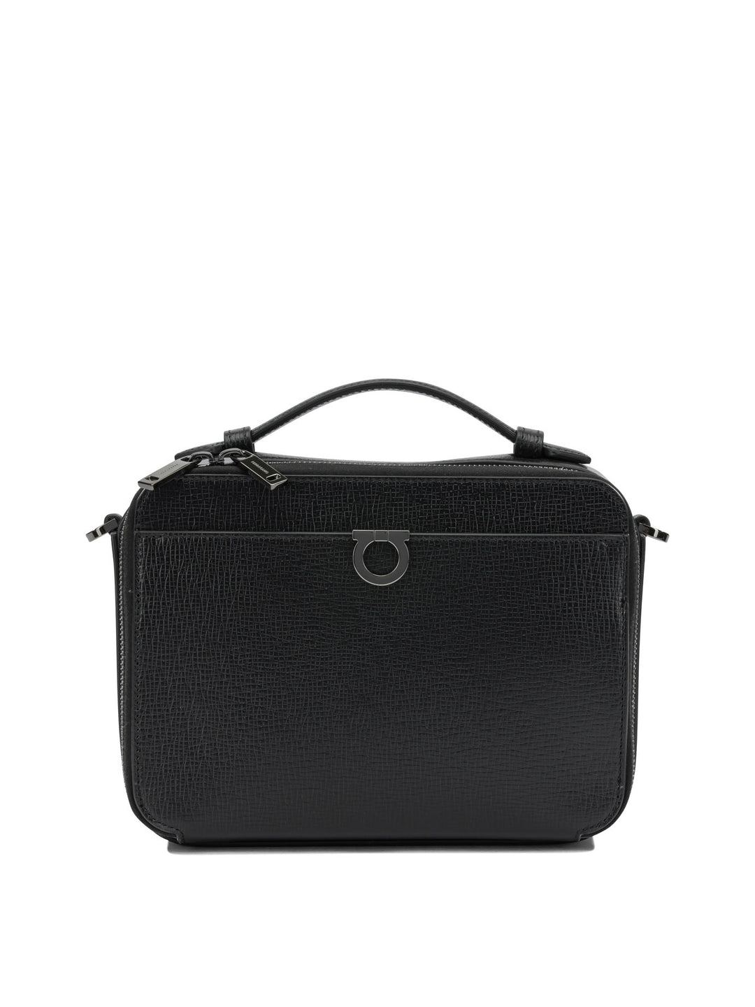 Ferragamo Gancini Crossbody Bags - Black | 0b9f79dfe5b0897b812f49aea671d346e310038d