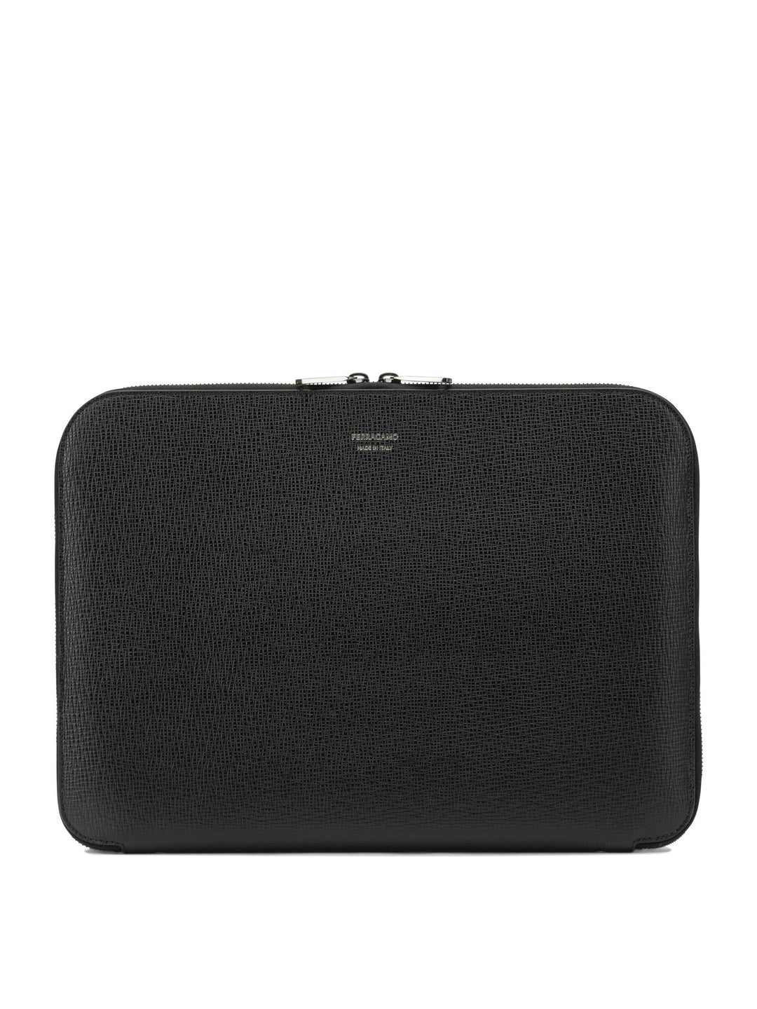 Ferragamo Gancini Pouch - Black | fffa0f3daabd9bc979e4408525dd30aaa9a89ca0