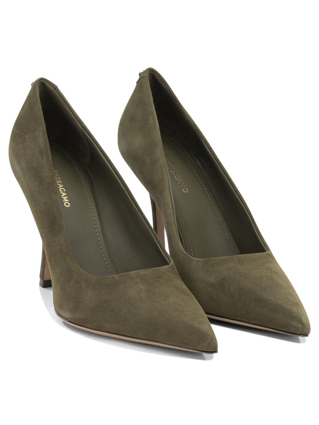 Ferragamo Elydea 95mm Heeled shoes - Green | af7b561ccff9c87c2bb2117dac1f85bd3f04f34d