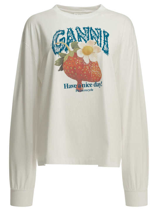 Strawberry T-Shirts White