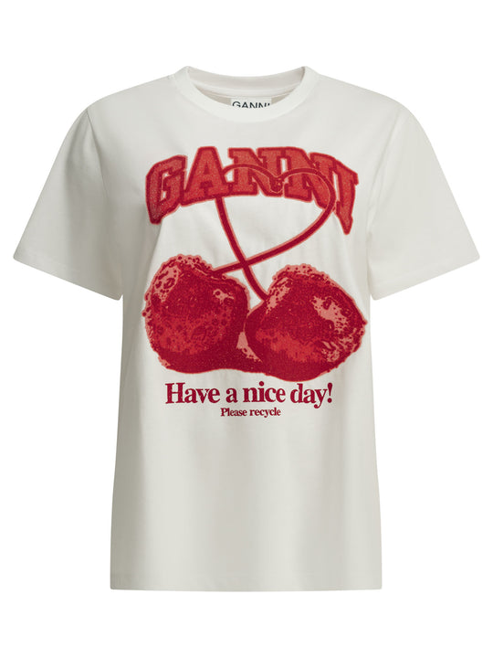 Cherries T-Shirts White