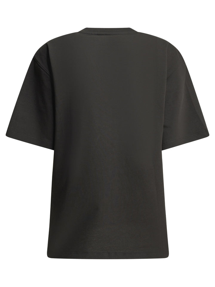 Ganni Forest Teddy T-shirts - Black | 3e6e12fc933f05da2cd6a57ad96c28b1e3b044d1