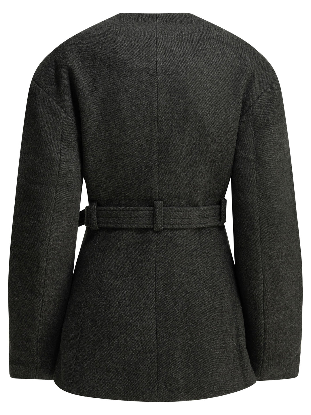 Ganni Lightweight Wool Jacket Jackets and Coats - Black | a8e85e8685972eb97f9acee16271e1c83da8d005