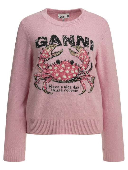 Crab Knitwear Pink