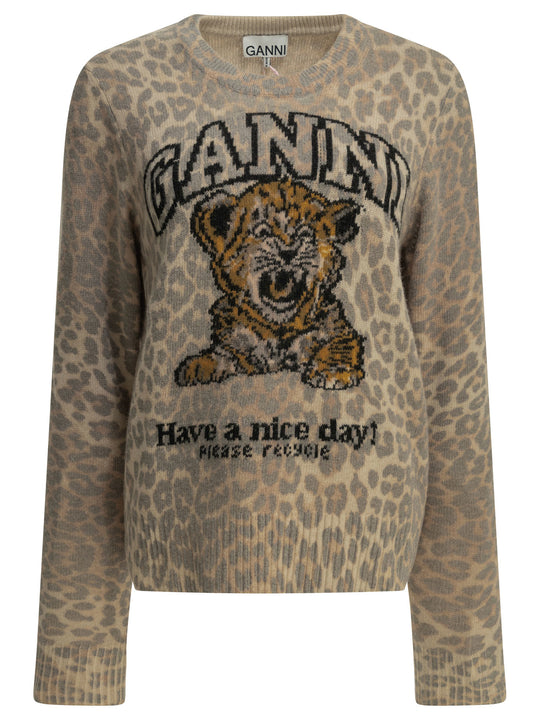 Tiger Knitwear Brown