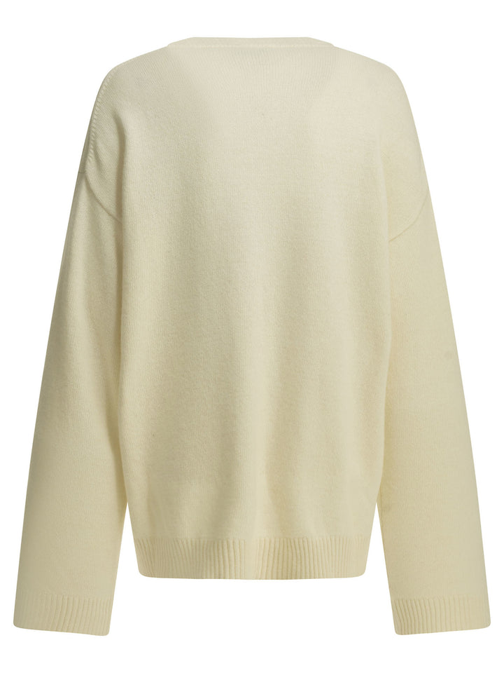 Ganni Strawberry Knitwear - White | 56aa359b03932106f28e18aaab157bfa1a662683