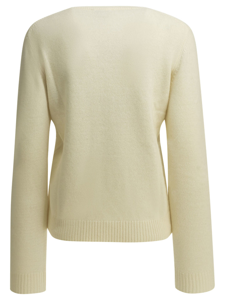 Ganni Horses Knitwear - White | 6fc6352443491739294618521779724c1bcf651c