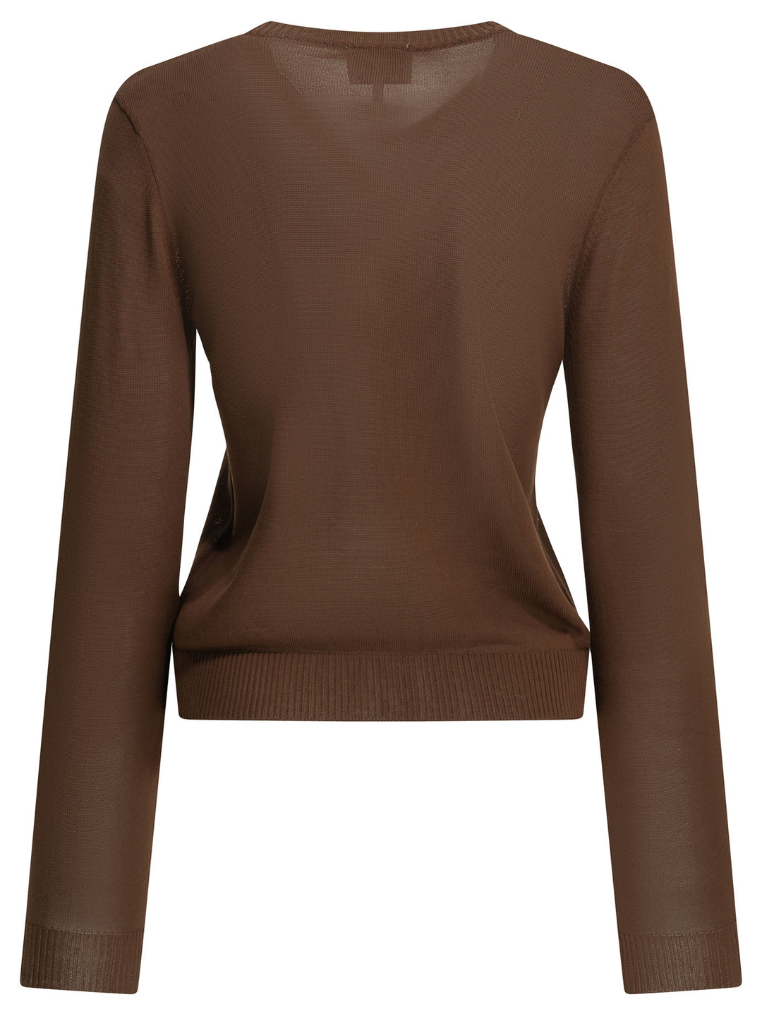 Ganni Argyle Knitwear - Brown | d8f73ec263f9db0d931585be11e1a7ecf841b295
