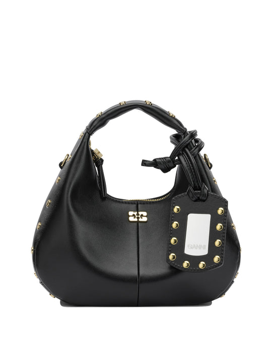 Hobo Studs Handbags Black