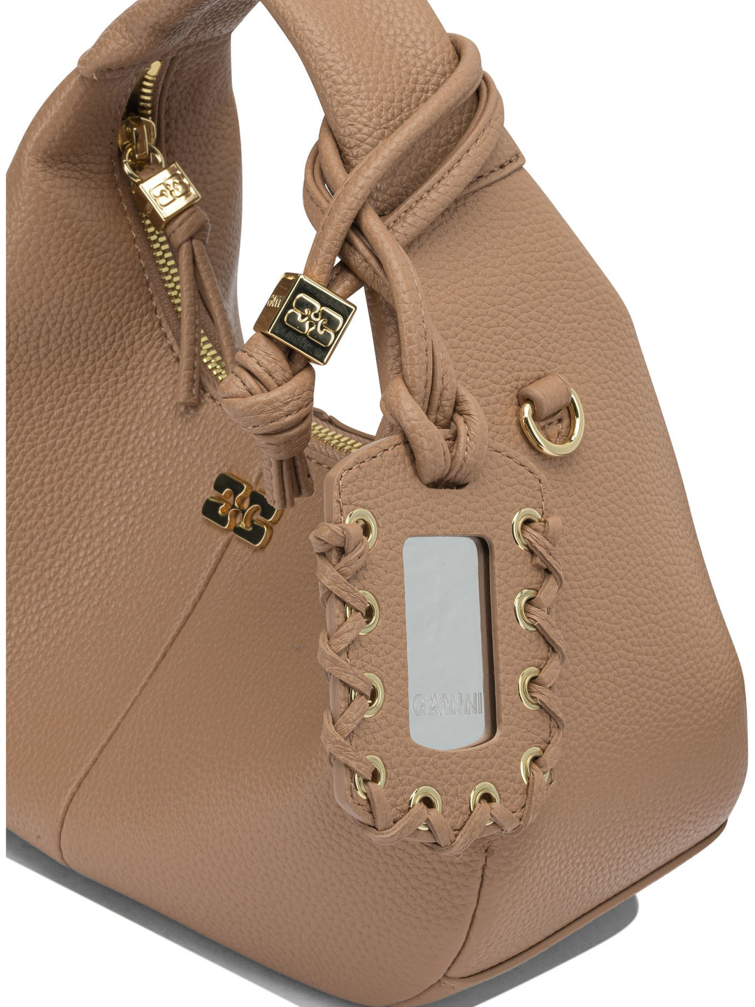 Ganni Hobo Handbags - Brown | 580090b0b82fa78be7f813856a09afb3ff360409