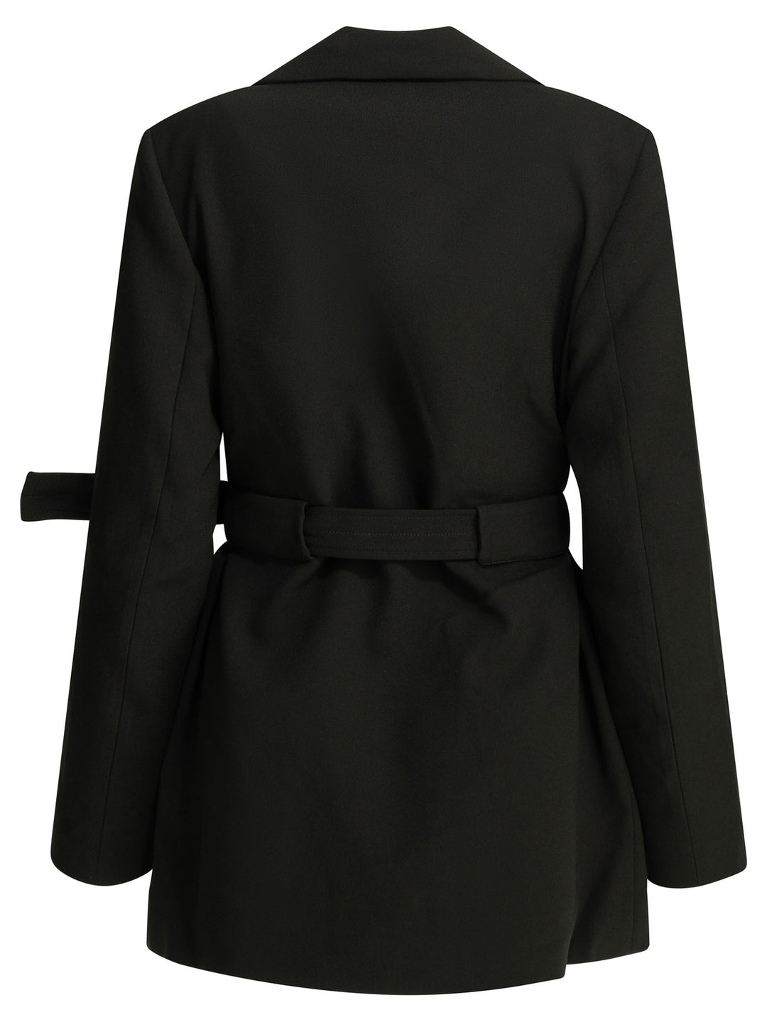 Ganni Crepe Blazer Jackets and Coats - Black | b3f74e3026ee812d3a6f7ed40a561bb8532d014b