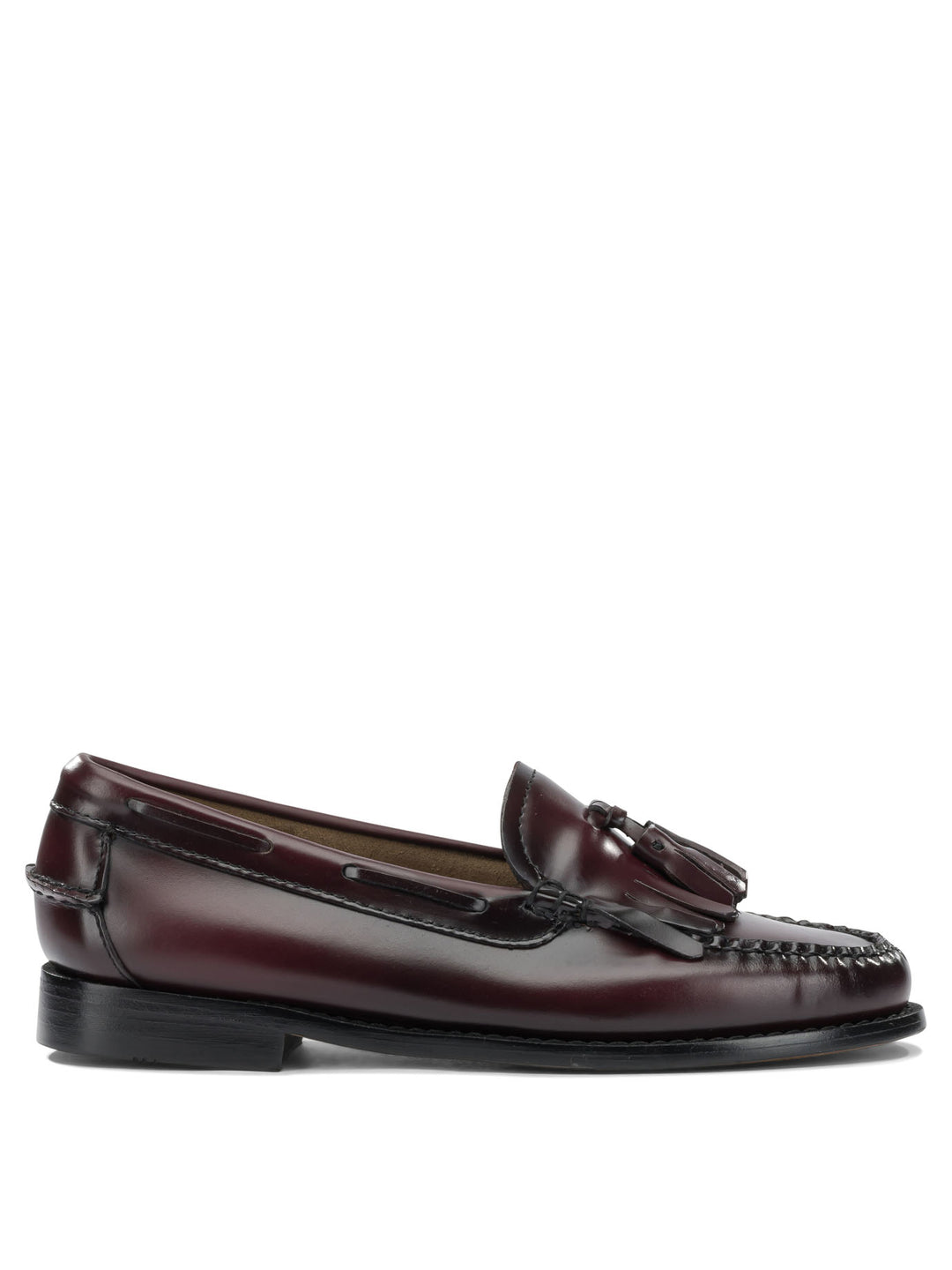 G.H. Bass & Co. Weejuns Esther Kiltie Loafers & Slippers - Bordeaux | ae4c797461ee9627fc020c9d624ed912c3f25b83