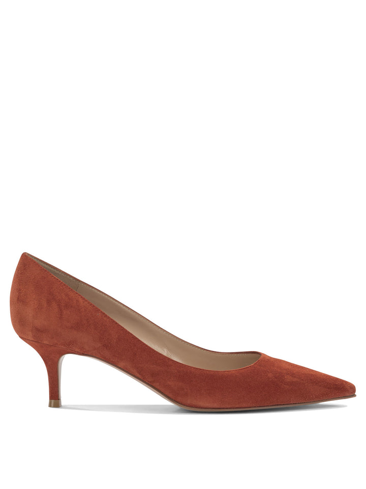 Gianvito Rossi Gianvito 55mm Heeled shoes - Orange | 6b0c0ca7ba7478c1b8e1e6eb1de10410cfc39d2d