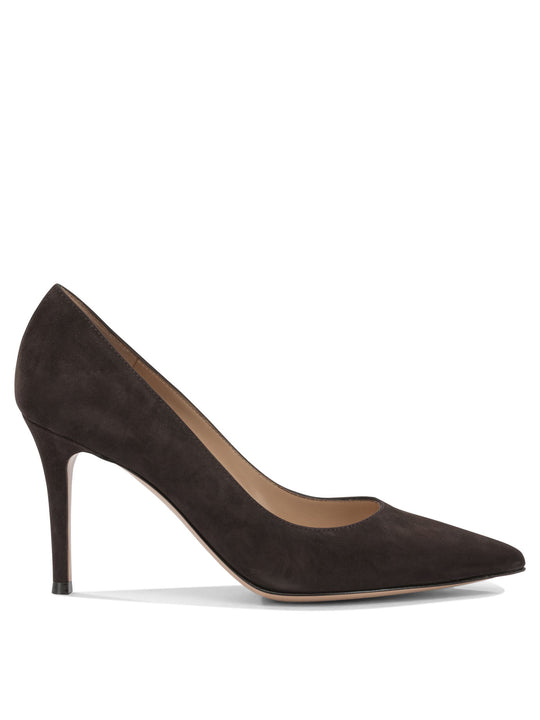 Gianvito 85mm Heeled Shoes Brown