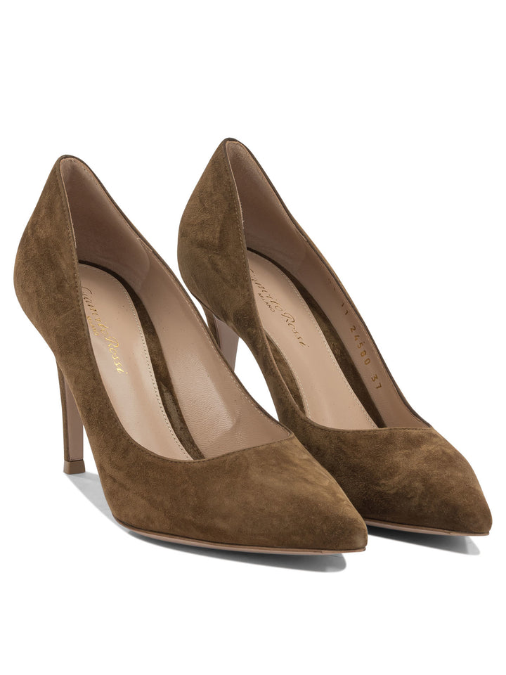 Gianvito Rossi Gianvito 85 Mm Heeled shoes - Brown | 042ce578aff570e9453b2f2fd7e3ad8188efdf03