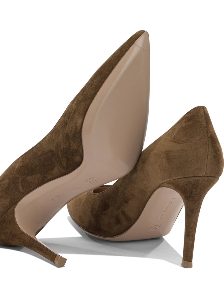 Gianvito Rossi Gianvito 85 Mm Heeled shoes - Brown | 194f2d72364c5edae4de8923944654026e5559c1