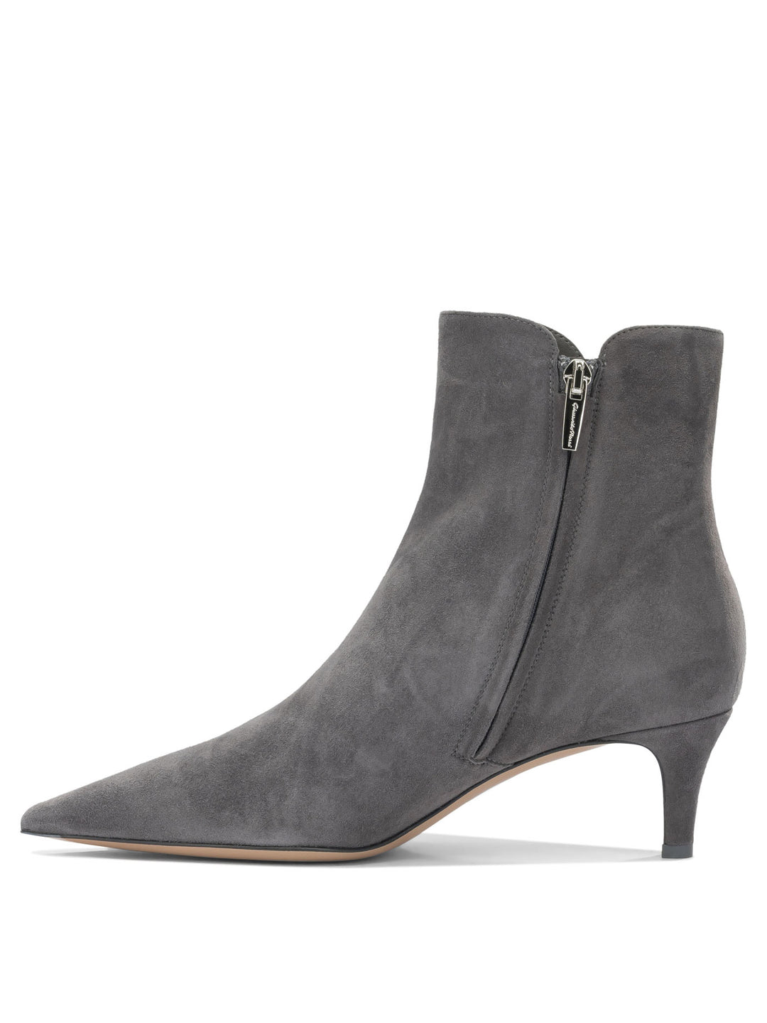 Gianvito Rossi Levy 55mm Boots and Ankle Boots - Grey | def008553eebacf341f936d07545e85cad136380