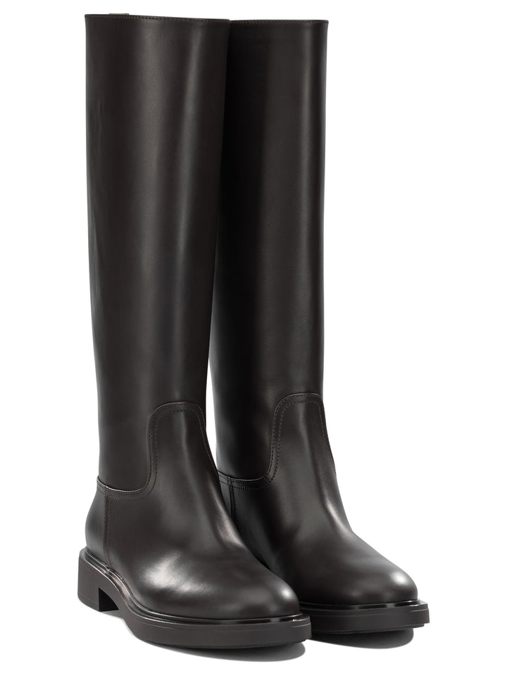 Gianvito Rossi Ascott Boots and Ankle Boots - Brown | 32fb6729de40c89817d6164f1026808e3443be2d