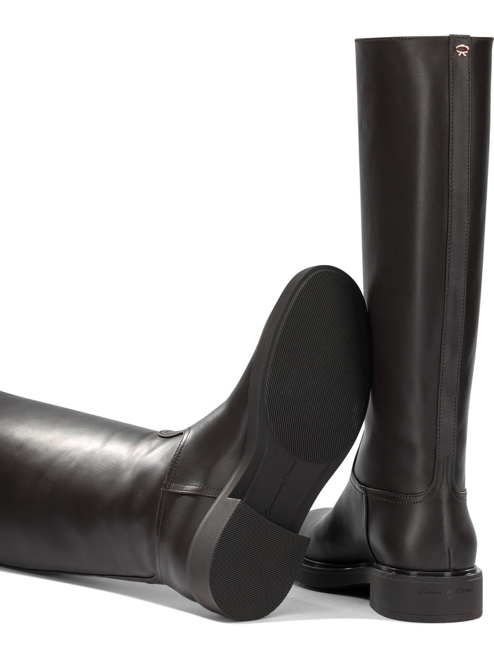 Gianvito Rossi Ascott Boots and Ankle Boots - Brown | ce228c27f6c5453363b4f24d3ba2735147f8db38